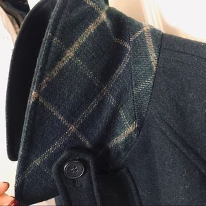 XL MEN "CLARK" Style Coat BLACK BARACUTA